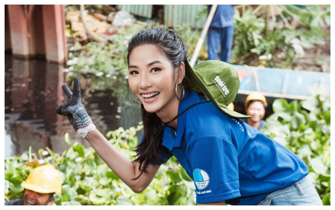 Khoảnh khắc đẹp của Hoàng Thùy: Dù đang niềng răng vẫn cười tươi hết cỡ, thần thái rạng ngời đây chứ đâu! Ảnh 2