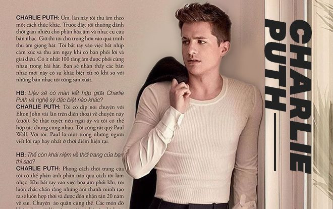 Cộng đồng fan Việt náo loạn: Charlie Puth đăng tải cuộc phỏng vấn bằng tiếng Việt trên Instagram Ảnh 2