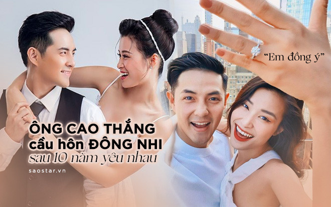 Ngày này cũng đã đến: Đông Nhi đeo nhẫn cưới, nói 'em đồng ý' với lời cầu hôn của Ông Cao Thắng Ảnh 2