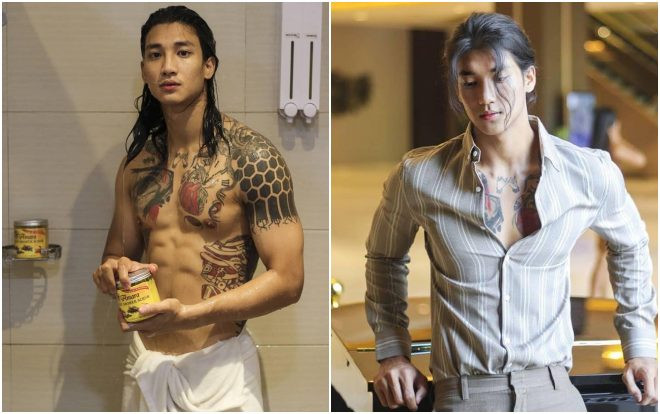 Xuất hiện trai đẹp khiến MXH dậy sóng vì combo 'tóc dài, hình xăm, 6 múi và yêu động vật' Ảnh 2