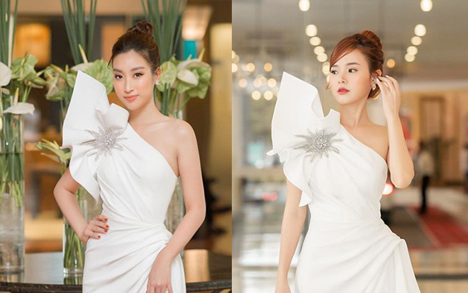 'Thần tiên tỉ tỉ' Đỗ Mỹ Linh đụng hàng 'người đẹp trẻ mãi' Midu, fan vừa chấm điểm vừa bối rối Ảnh 2