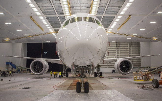 Hé lộ những hình ảnh đầu tiên chiếc Boeing 787-10 của Vietnam Airlines Ảnh 2
