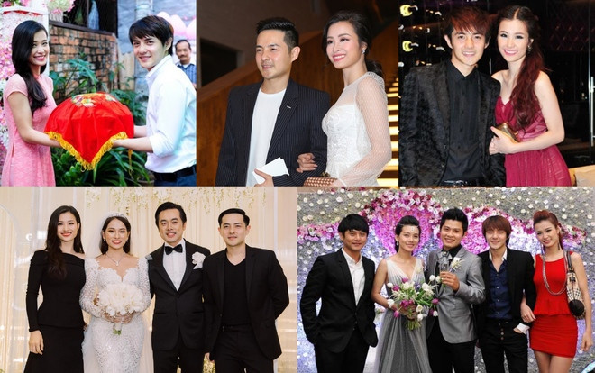 Loạt ảnh 'dành cả thanh xuân đi ăn cưới showbiz' của Đông Nhi - Ông Cao Thắng Ảnh 2