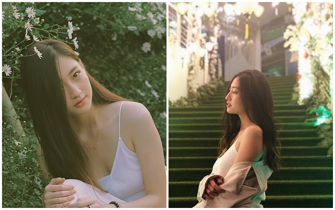 Cận cảnh nhan sắc xinh đẹp và tài năng của nữ sinh được gọi là 'bản sao Đỗ Mỹ Linh' tại Miss World Việt Nam 2019 Ảnh 2