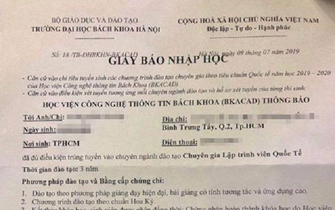 Bỗng dưng… trúng tuyển đại học! Ảnh 2