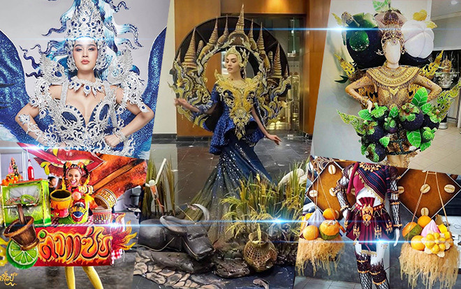 Hé lộ loạt National Costume 'siêu chất lượng' của dàn thí sinh Miss Grand Thailand 2019 Ảnh 2