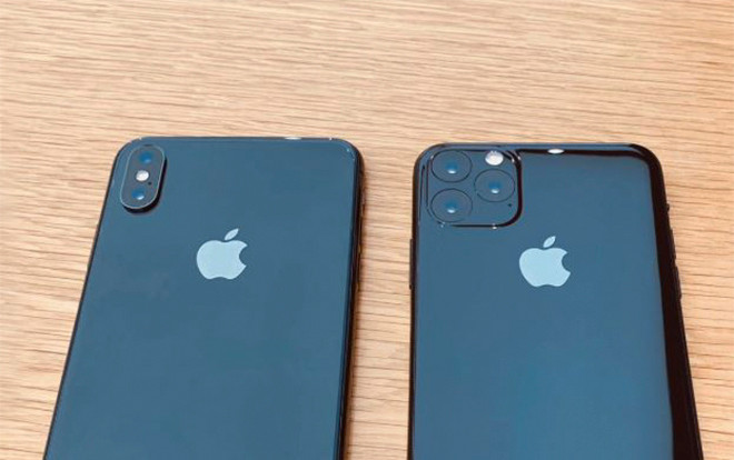 iPhone 11 bất ngờ lộ diện siêu đẹp bên cạnh iPhone Xs Max Ảnh 2