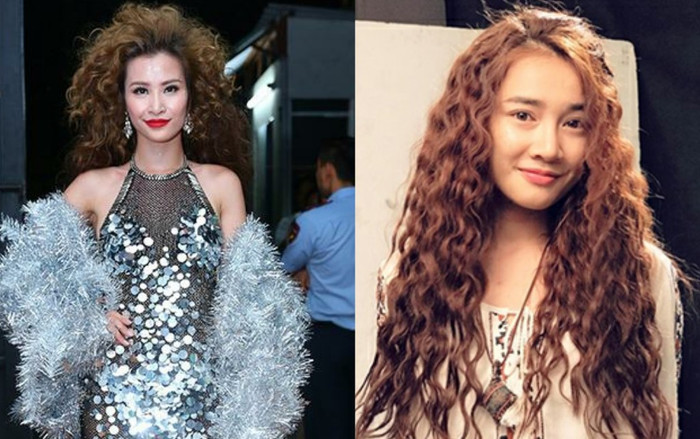 Mặt đẹp, thần thái là thế nhưng Nhã Phương, Đông Nhi vẫn bị hại khi thử style tóc 'điện giật' Ảnh 2