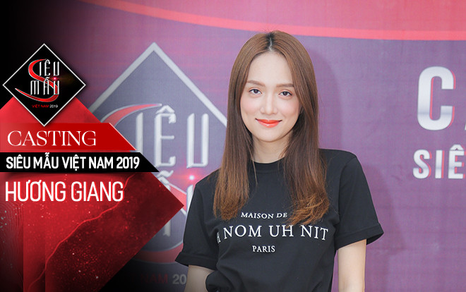 Không váy áo lộng lẫy, hoa hậu Hương Giang vẫn thần thái ngút ngàn Casting Siêu mẫu Việt Nam 2019 Ảnh 2