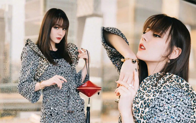 Địch Lệ Nhiệt Ba xinh đẹp, lạ lẫm với tạo hình tóc ngang mới mẻ Ảnh 2