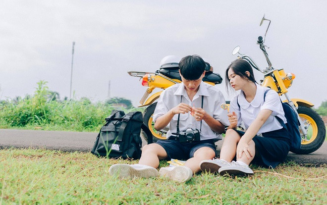 Chỉ chụp test máy, cặp đôi đến từ Đồng Nai tạo ra bộ ảnh couple ‘tình bể bình’ Ảnh 2