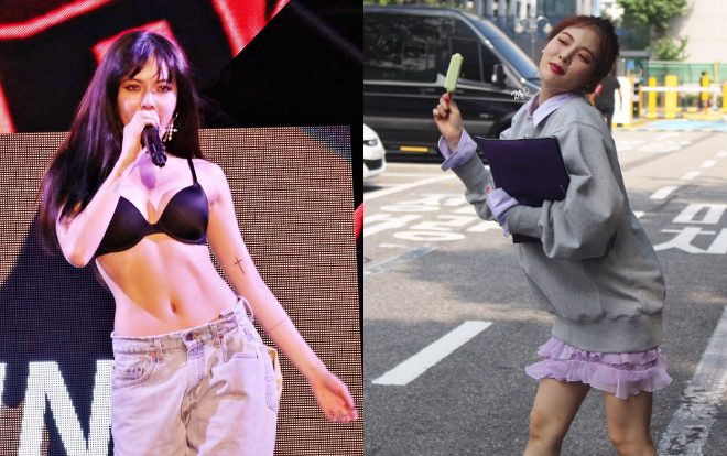 10 idol quyến rũ ngút trời trên sân khấu nhưng lại ‘cute hột me’ đời thường, thánh lầy phải là Hani (EXID) và HyunA Ảnh 2