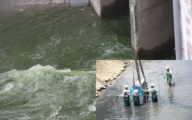 Hà Nội xả nước cuốn trôi toàn bộ kết quả thí nghiệm, chuyên gia Nhật xin hoãn công bố kết quả làm sạch sông Tô Lịch Ảnh 2