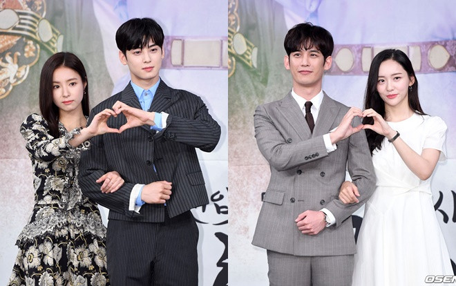 Họp báo 'Rookie Historian Goo Hae Ryung': Cha Eun Woo - Shin Se Kyung xinh như hoa, lấn áp cặp đôi phụ Ảnh 2