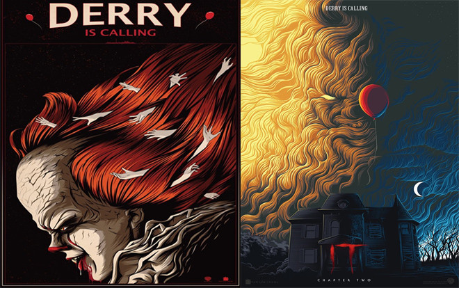 Không thể đợi đến lúc IT 2 ra mắt, các fan quyết định tự làm poster cực đỉnh Ảnh 2