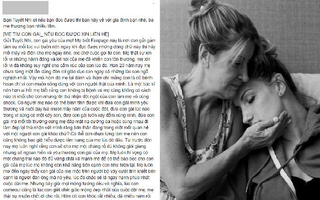 Hối hận vì đã đánh con gái sau khi come out, người mẹ lên mạng và viết thư nhờ mọi người tìm con Ảnh 2