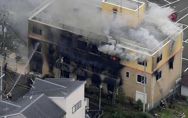 Câu nói 'lạnh gáy' của kẻ phóng hỏa đốt xưởng phim Nhật làm 33 người chết Ảnh 2