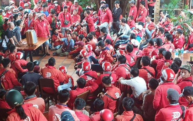 Go-Viet lên tiếng về chính sách mới khiến hàng trăm tài xế phản đối, đình công Ảnh 2