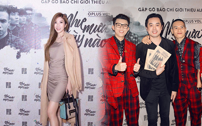 Dương Khắc Linh, Trang Pháp xuất hiện tại buổi họp báo ra mắt Album của Oplus Ảnh 2