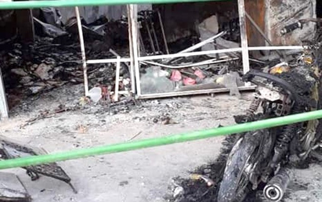 Nghi án kẻ lạ mặt ném bom xăng khiến một phụ nữ bỏng nặng Ảnh 2