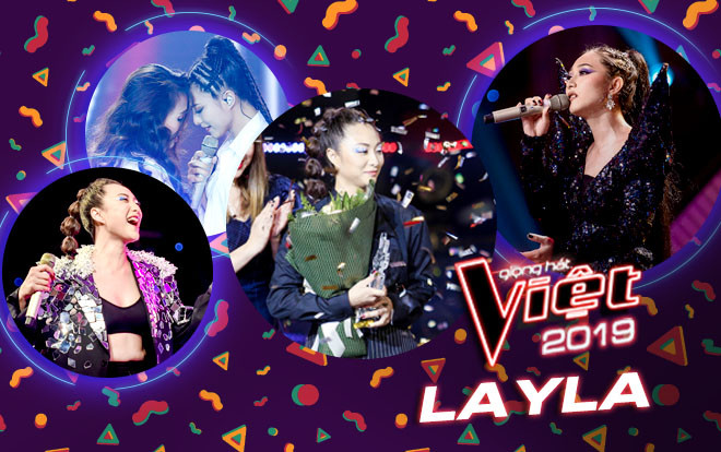 Á quân The Voice 2019 - Layla: 'Chắc chắn sẽ bùng phát hết khả năng và không để khán giả thất vọng' Ảnh 2