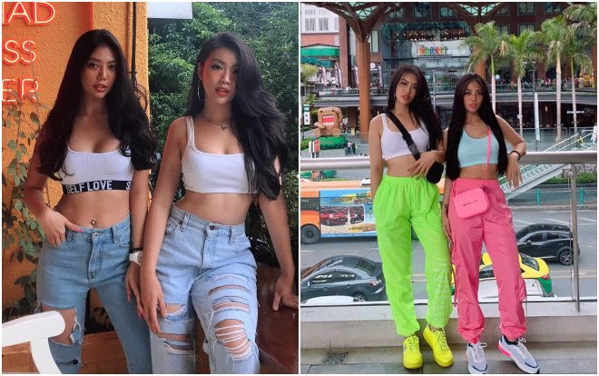 Cặp đôi gái xinh siêu hot Sài Gòn: Nóng bỏng, 3 vòng căng đét, một trong hai là tình cũ của rapper Andree Ảnh 2