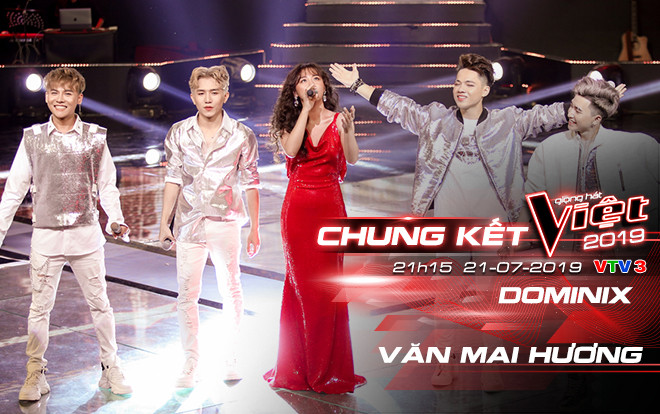 DOMINIX 'như cá gặp nước' khi song ca cùng Văn Mai Hương tại đêm chung kết The Voice 2019 Ảnh 2