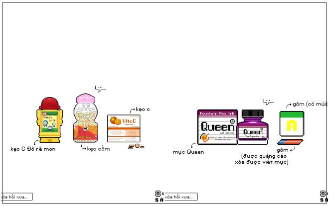 Bộ tranh 'Hồi xửa hồi xưa' với nào là kẹo C, mực Queen, bong bóng xà phòng… khiến 8X, 9X bồi hồi xúc động Ảnh 2