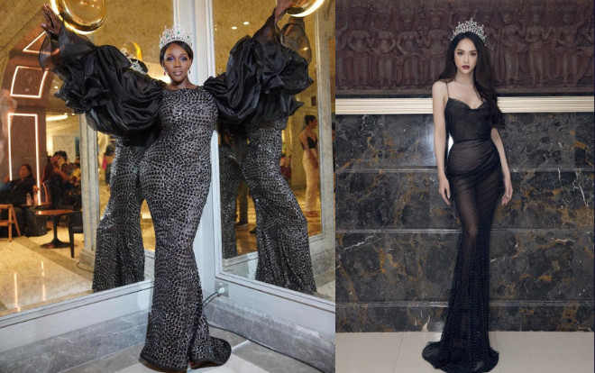 Hoa hậu chuyển giới Quốc tế hóa thành 'nữ thần dơi', Hương Giang ngay lập tức được 'triệu hồi' Ảnh 2