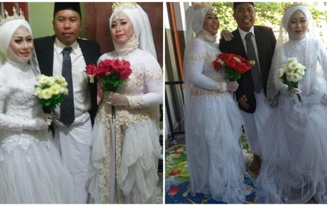 Đám cưới 1 chú rể 2 cô dâu gây sốc dân mạng và sự thật bất ngờ phía sau Ảnh 2