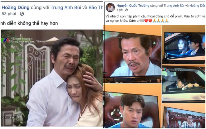 Dàn diễn viên của Về Nhà Đi Con đồng loạt đăng tải status tâm trạng sau khi tập 70 lên sóng Ảnh 2