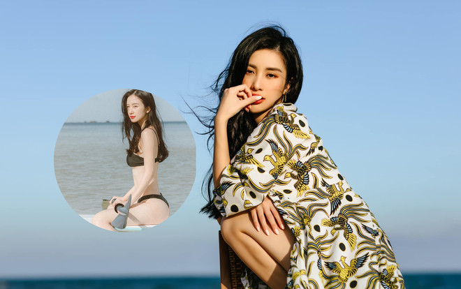 Diện bikini 2 mảnh, Jun Vũ thiêu đốt ánh nhìn với thân hình nóng bỏng Ảnh 2