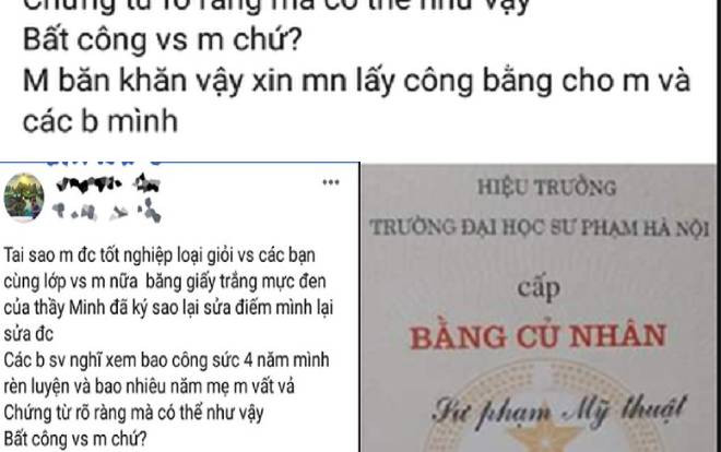 Ra trường 2 năm, cựu sinh viên bất ngờ bị ĐH Sư phạm Hà Nội yêu cầu 'trả' bằng tốt nghiệp loại giỏi… phát lại bằng khá Ảnh 2