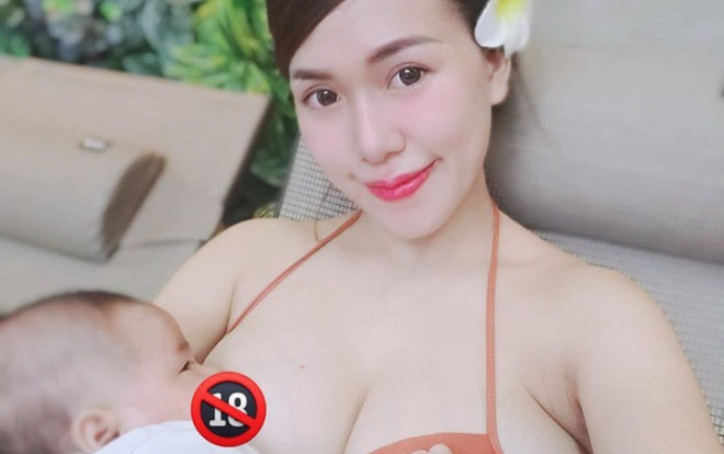 Mai Thỏ tự tin khoe ảnh cho con bú, dân tình tranh cãi: 'Là phản cảm hay bình thường?' Ảnh 2