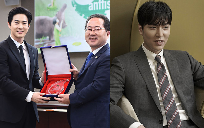 Lee Min Ho trông cực sang-xịn-mịn - Suho (EXO) có được vinh dự mới Ảnh 2