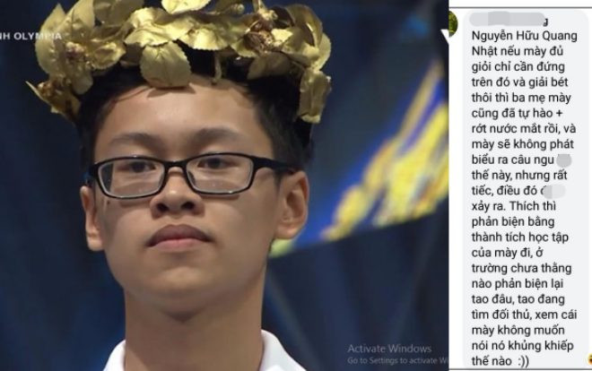 Hot nhất MXH hôm nay: 'Anh hùng bàn phím' gặp trúng thí sinh Olympia và bị 'phản dame' cực gắt đến mức phải khoá FB Ảnh 2