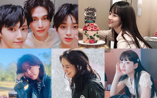 Lee Dong Wook (38) trẻ trung bên Kim Min Kyu (18), Im Soo Jung đọ sắc Jang Nara và Han Ji Min trên MXH Ảnh 2