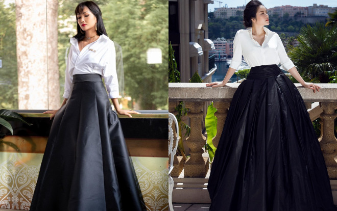 Chơi lớn với style quý tộc: H'hen Niê và Lý Nhã Kỳ đều đẹp chuẩn không cần chỉnh Ảnh 2