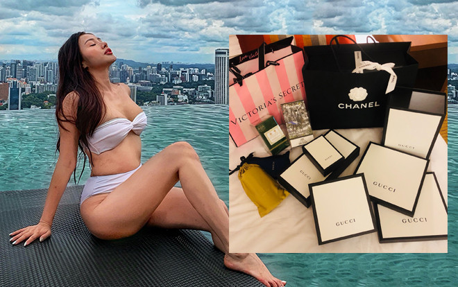 Yaya Trương Nhi khoe body nóng bỏng, mạnh tay chi tiền mua đồ hiệu khi đi du lịch Ảnh 2