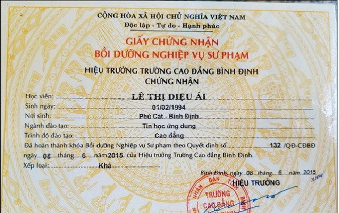 Nhiều giáo viên đứng trước nguy cơ mất việc do giấy chứng nhận nghiệp vụ sư phạm không được công nhận Ảnh 2
