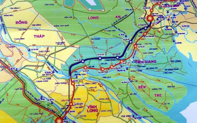 10 tỷ USD xây tuyến đường sắt tốc độ cao TP.HCM - Cần Thơ Ảnh 2