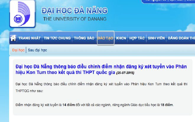Nhiều trường đại học đồng loạt tăng điểm sàn Ảnh 2