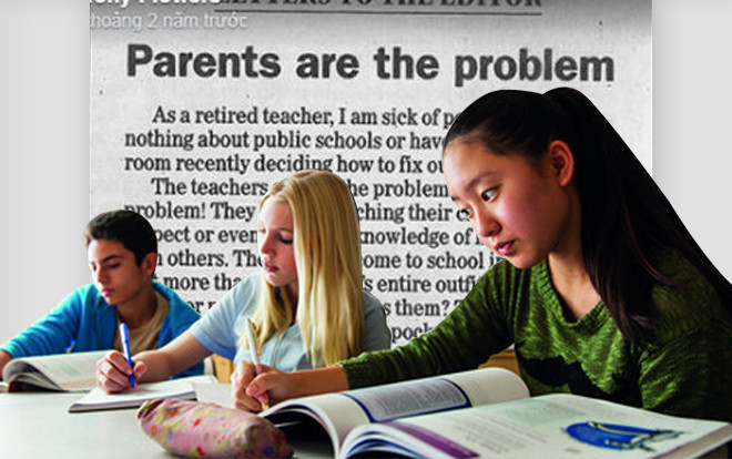 Bức thư của cựu giáo viên Mỹ: Phụ huynh là nguyên nhân chính khiến nền giáo dục thất bại Ảnh 2