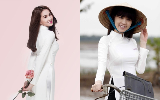 Không cần hở bạo, Ngọc Trinh cùng dàn sao Việt vẫn khiến fan 'đổ ầm ầm' nhờ tà áo dài trắng tinh khôi Ảnh 2