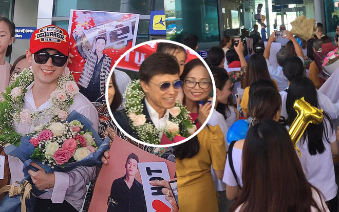 Choáng với cảnh người hâm mộ vây kín sân bay đón Hoàng Đức Thịnh và HLV Tuấn Ngọc trở về Hải Phòng Ảnh 2