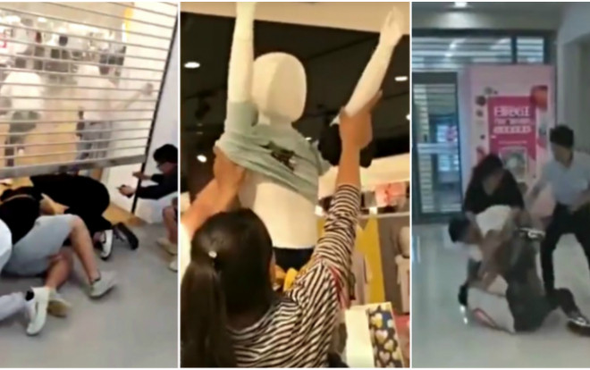 Nổi da gà vì cảnh tượng hàng trăm khách hàng giành giật, giẫm đạp lên nhau để mua đồ Ảnh 2