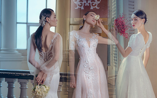 Váy cưới lãng mạn lấy cảm hứng từ cung bậc cảm xúc dữ dội và dịu êm trong tình yêu Ảnh 2