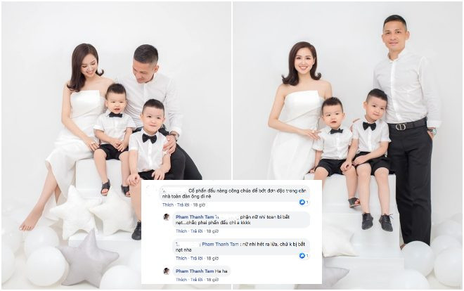 Tâm Tít khoe ảnh gia đình đẹp đều từ chồng đến con, dân mạng 'đốc thúc' sinh thêm công chúa Ảnh 2