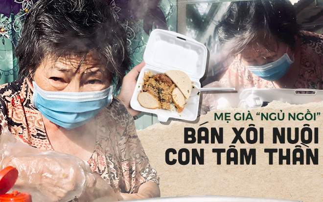 Cụ bà 'ngủ ngồi' và gánh xôi nuôi sống cả gia đình ba thế hệ ở Sài Gòn Ảnh 2