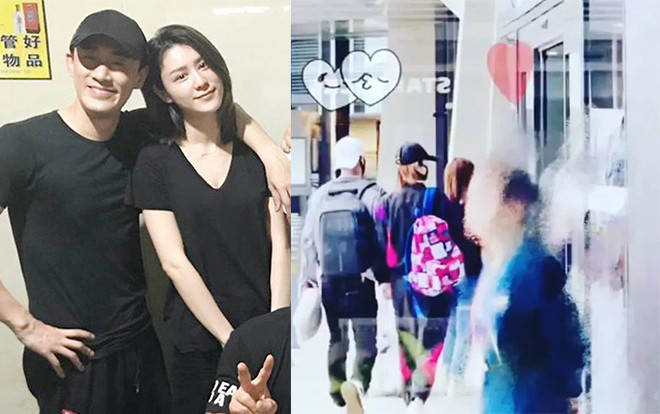 Lâm Phong ngọt ngào nắm tay, cùng vợ chưa cưới Trương Hinh Nguyệt dạo phố Ảnh 2